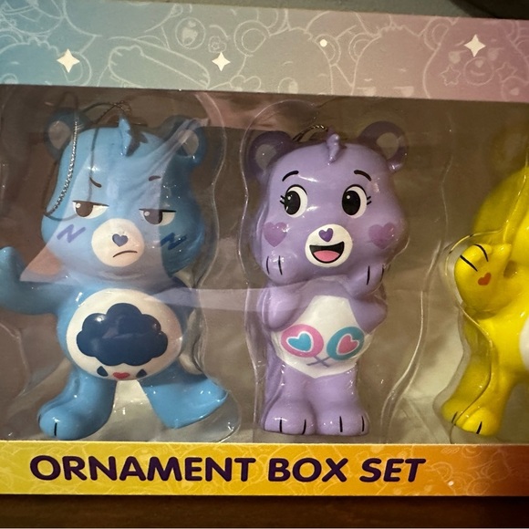 NEW Care Bears Christmas  Ornament Box Set - Picture 4 of 7